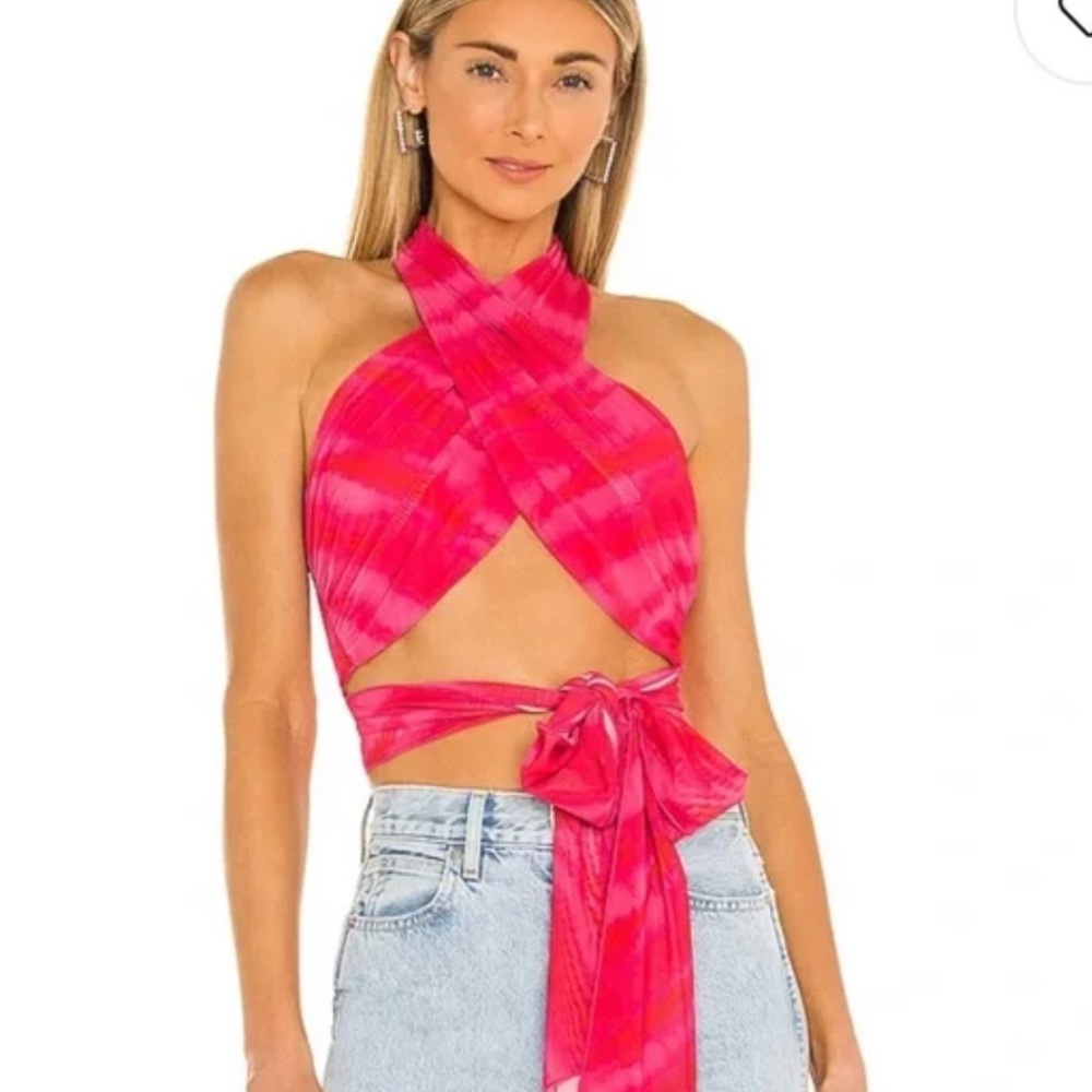 Revolve h:ours Rios Wrap Halter Top